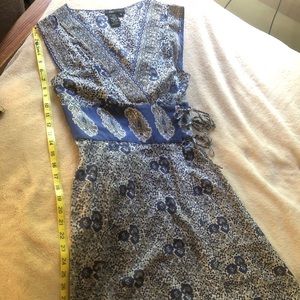 BCBG Max Azria Cotton Wrap Dress Size 4 EUC